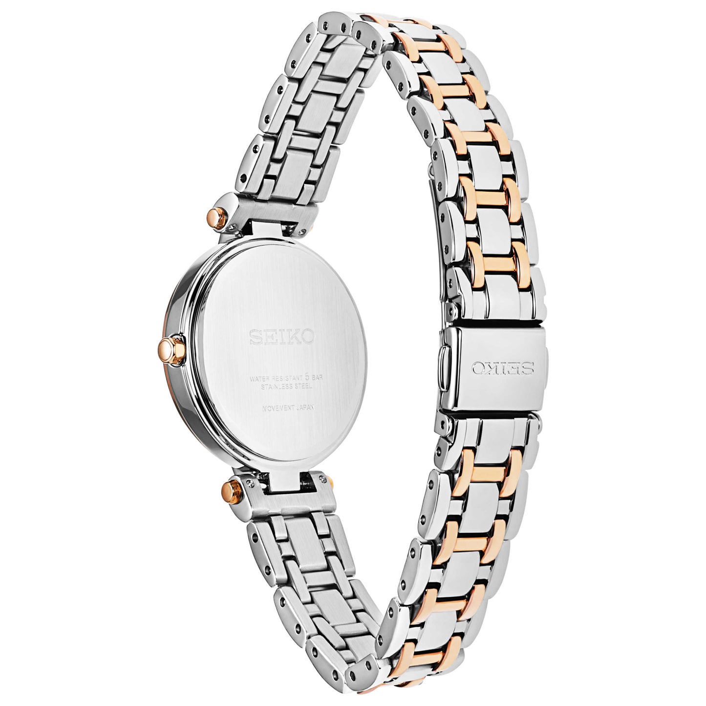 Seiko Tressia Women's Solar Powered Quartz Watch SUT184 - Image #2