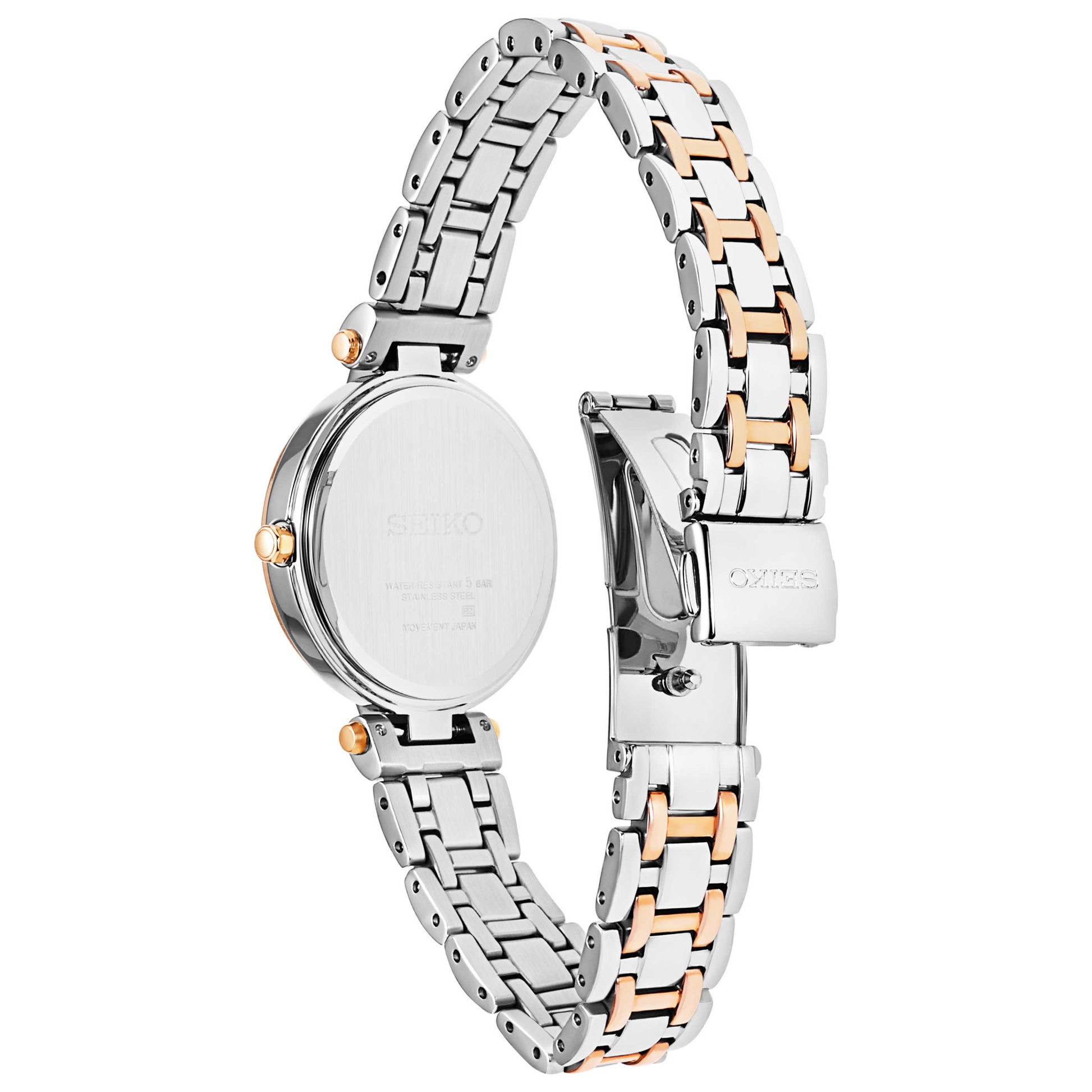 Seiko Tressia Women's Solar Powered Quartz Watch SUT184 - Image #7