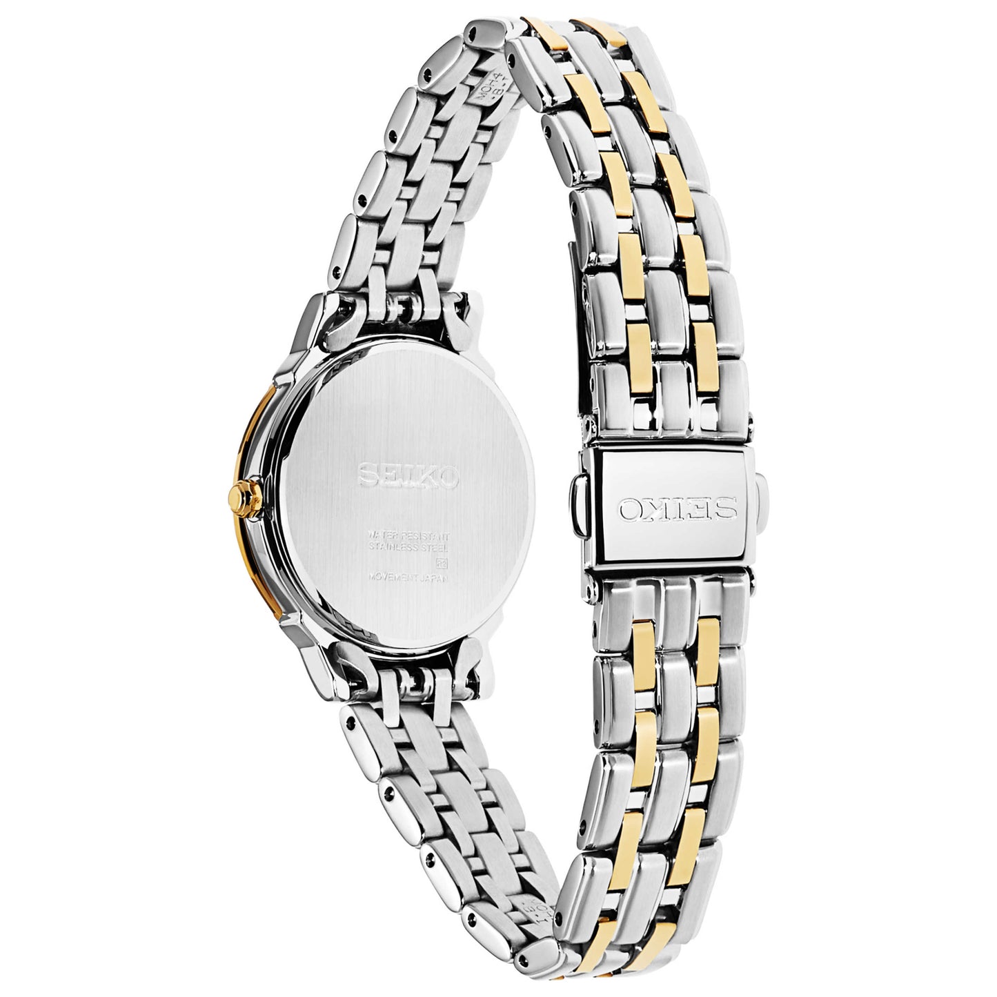 Seiko Diamond Women's Solar Powered Quartz Watch SUT278 - Image #2