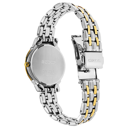 Seiko Diamond Women's Solar Powered Quartz Watch SUT278 - Image #7