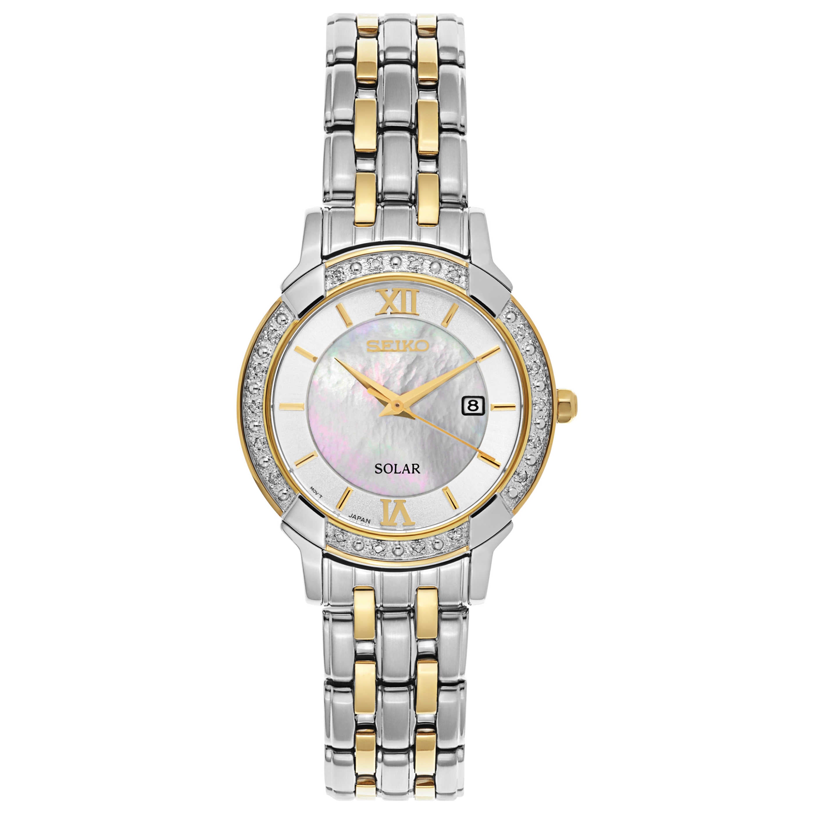 Seiko Women's Quartz Solar Watch SUT278 – Ashford.com