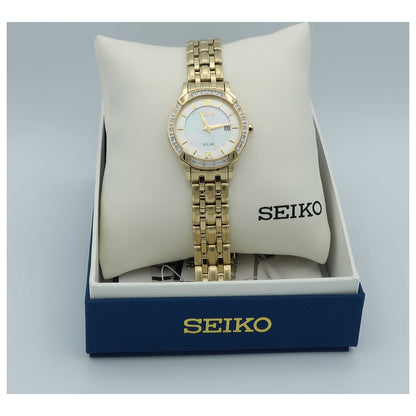 Seiko Women's Solar Powered Quartz Watch SUT280-SD - Image #6
