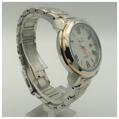 Seiko Premier Women's Solar Powered Quartz Watch SUT322-PO - Image #3