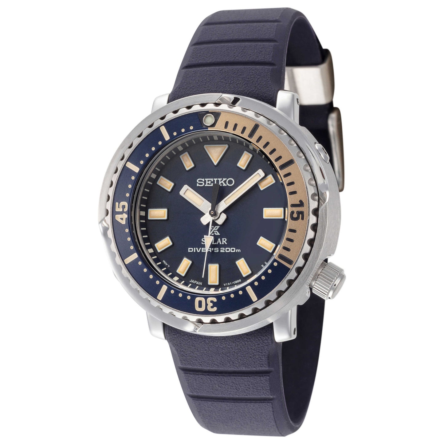 Front view of Seiko Prospex Men's Solar Watch SUT403