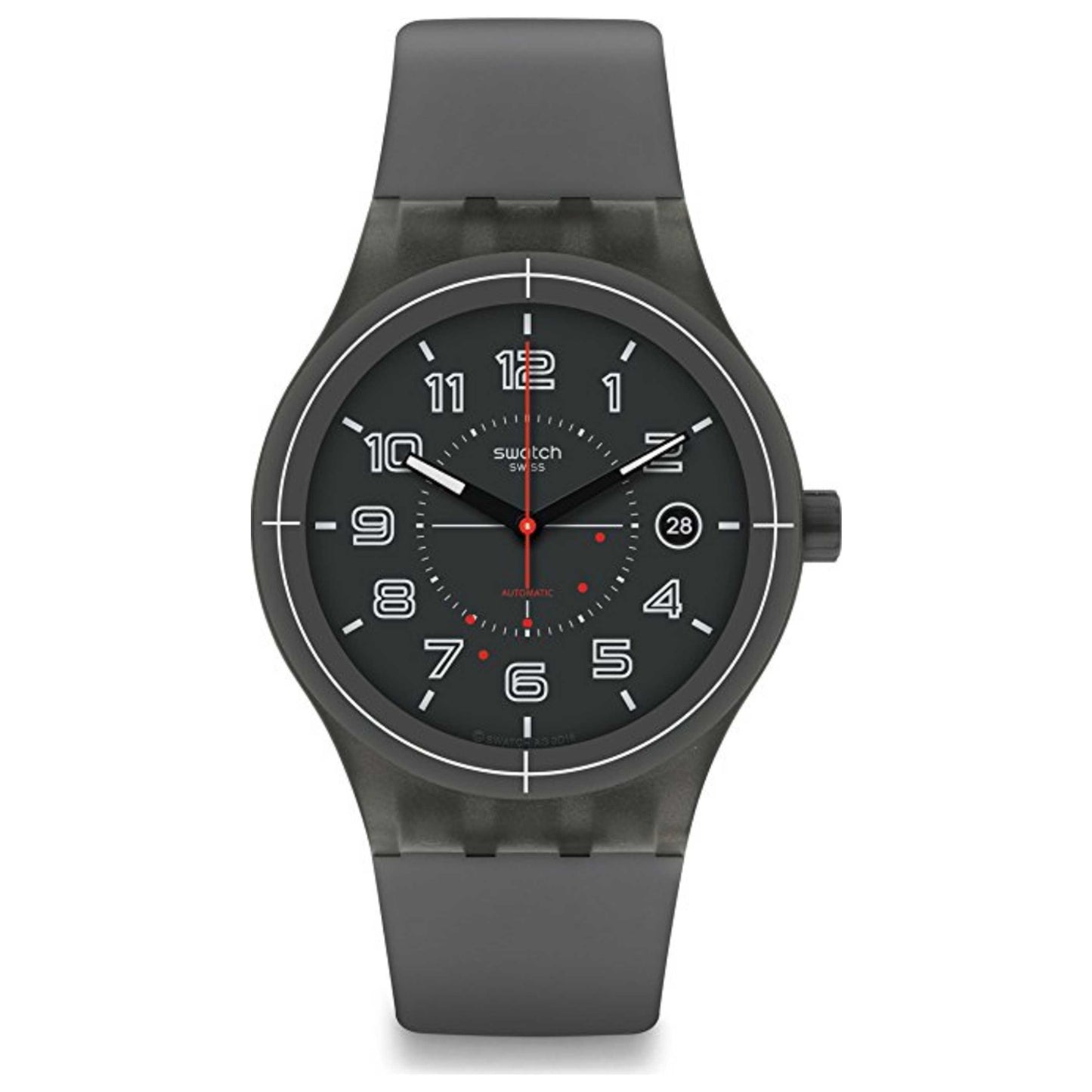 Front view of Swatch Casual Men's Automatic Watch SUTM401