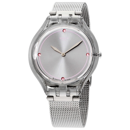 Front view of Swatch Casual Women's Quartz Watch SVOK105M