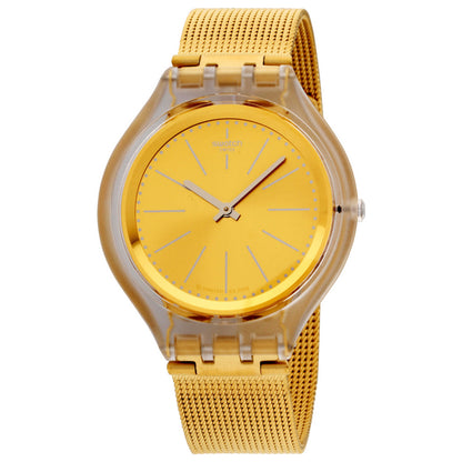 Front view of Swatch Casual Men's Quartz Watch SVUK101M