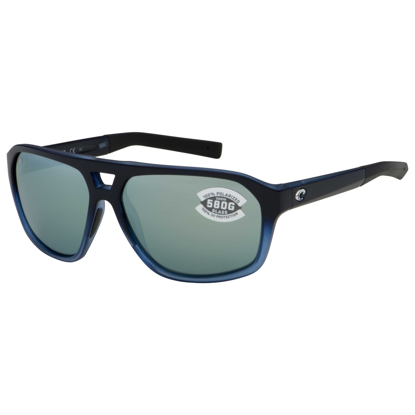 Front view of Costa del Mar Switchfoot Men's Sunglasses SWF-135-OSGGLP