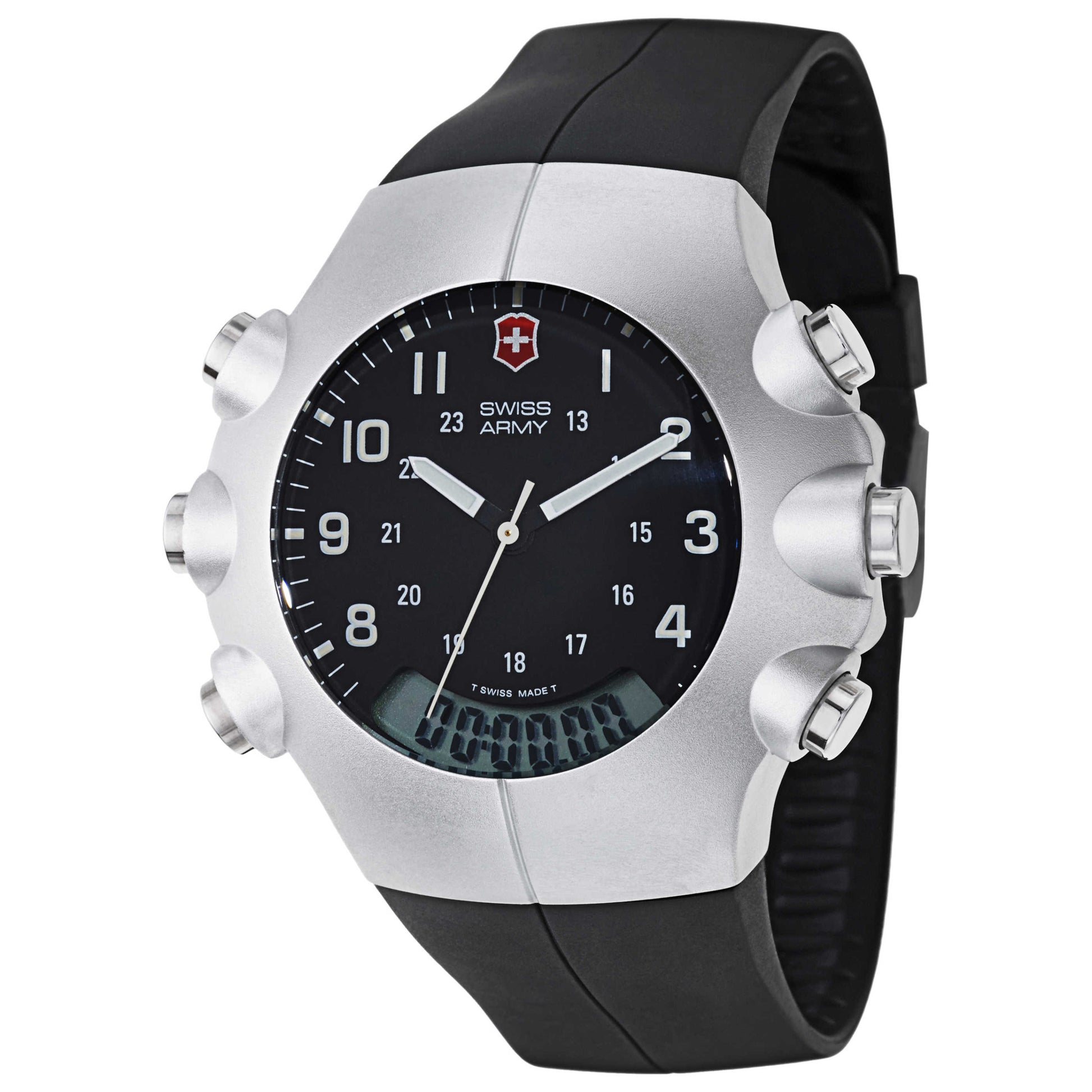 Front view of Victorinox Swiss Army StarTech Men's Swiss Quartz (Battery-Powered) Watch SWISSA-24455