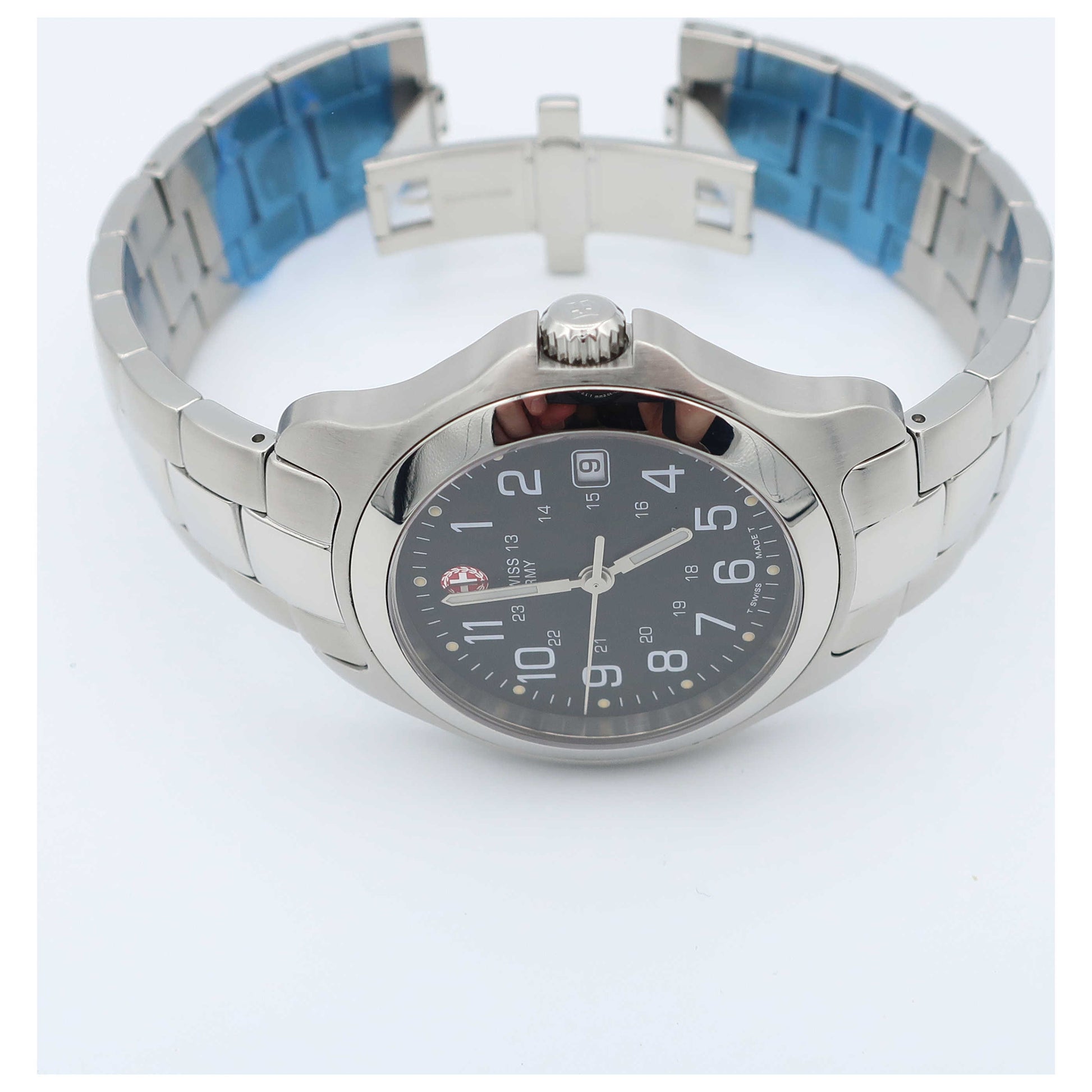 Victorinox Swiss Army Officer's Men's Swiss Quartz (Battery-Powered) Watch SWISSA-25565-SDV - Image #8