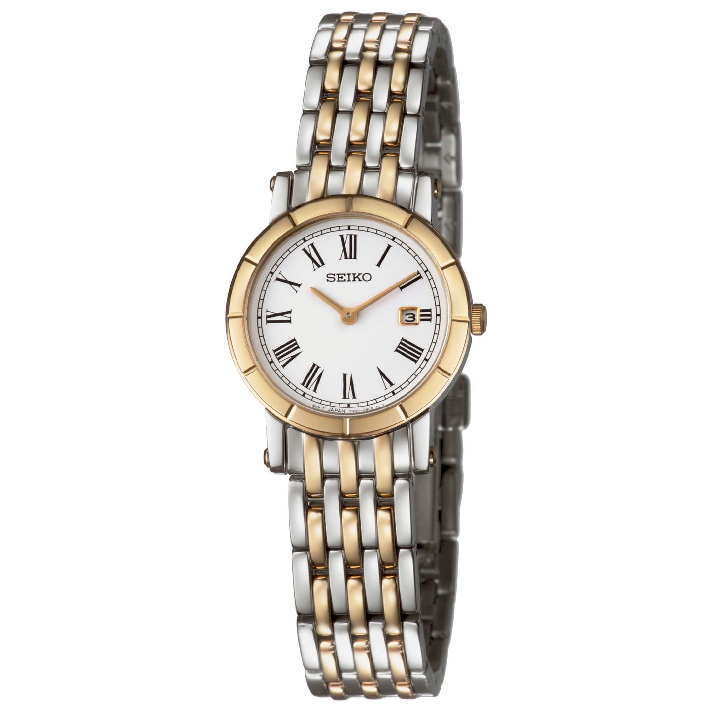 Front view of Seiko Bracelet Women's Japanese Quartz (Battery-Powered) Watch SXB418P1