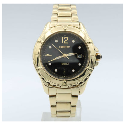 Front view of Seiko Women's Quartz Watch SXDA96-PO