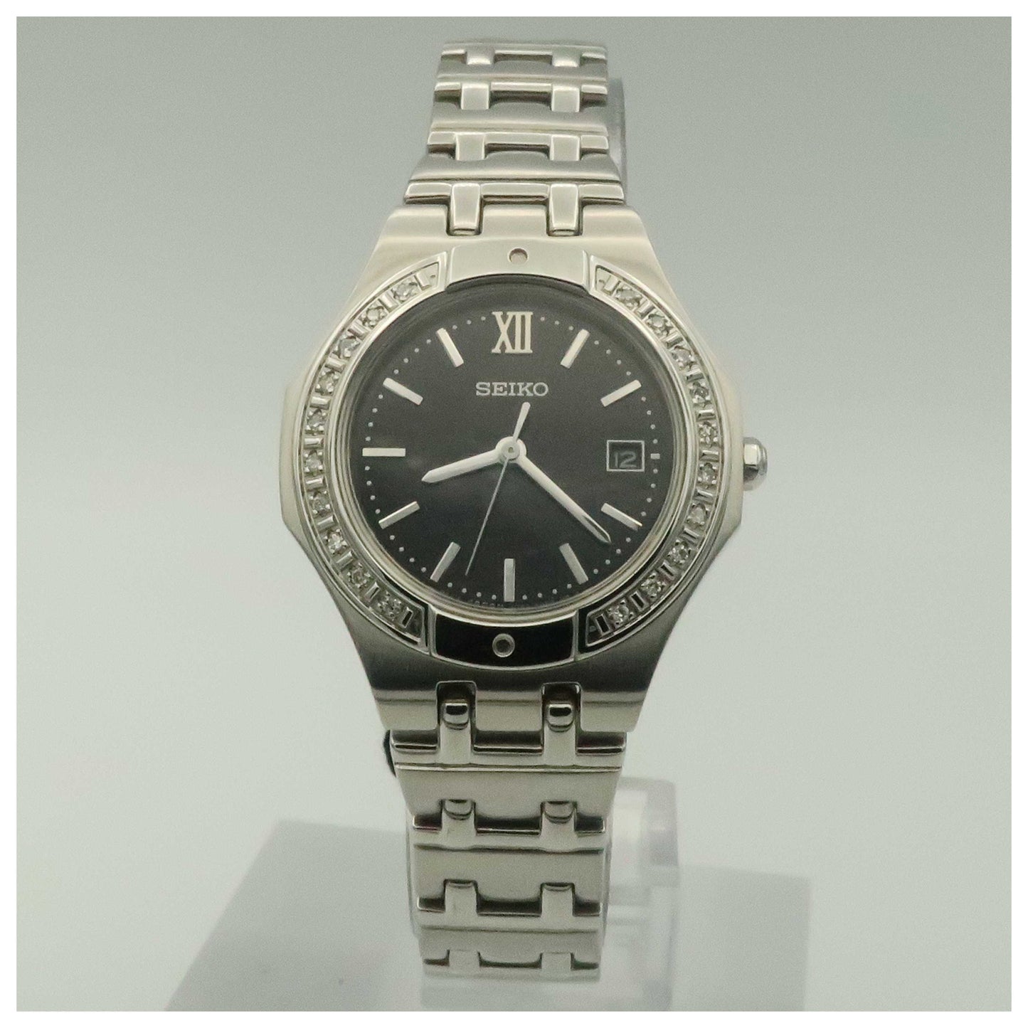 Front view of Seiko Dress Women's Japanese Quartz (Battery-Powered) Watch SXDB29-SD