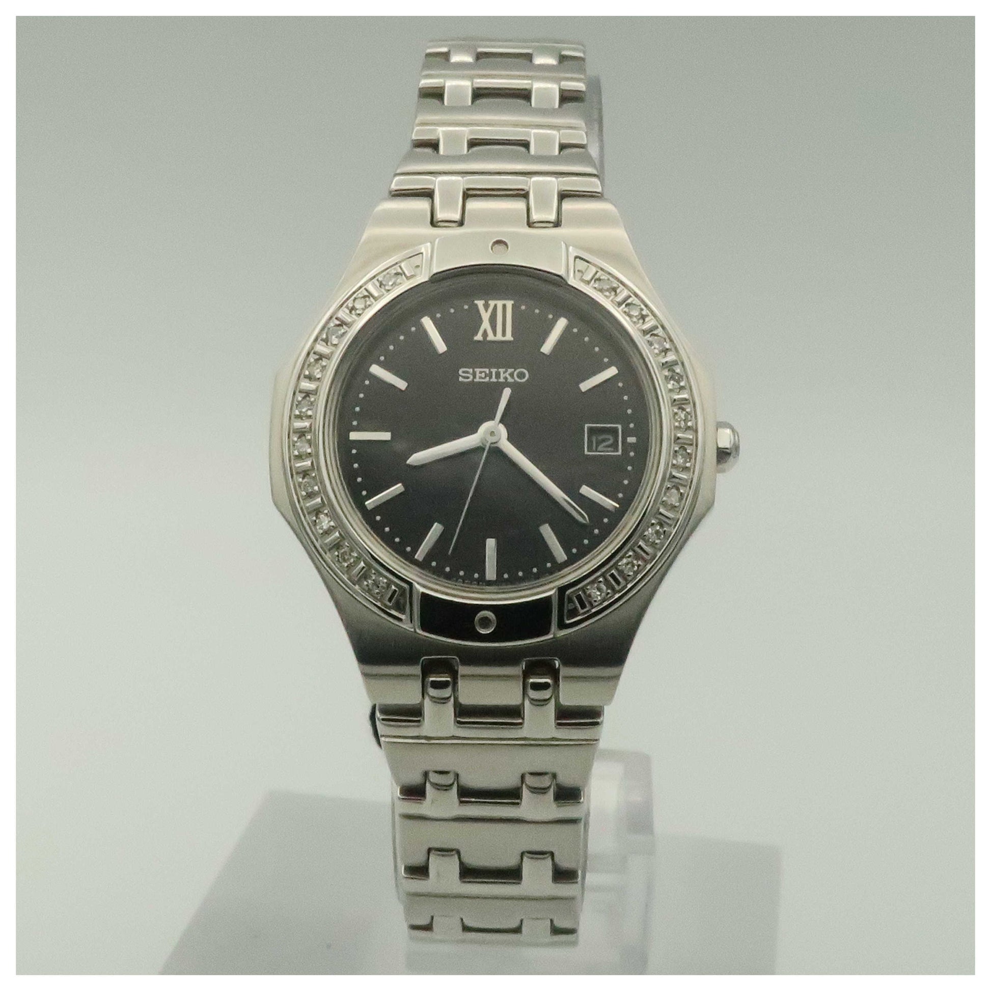 Front view of Seiko Dress Women's Japanese Quartz (Battery-Powered) Watch SXDB29-SD