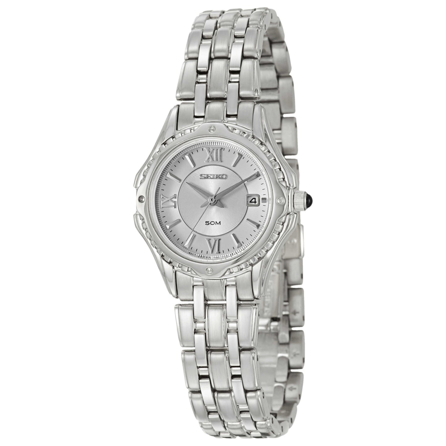 Front view of Seiko Le Grand Sport Women's Japanese Quartz (Battery-Powered) Watch SXDC35