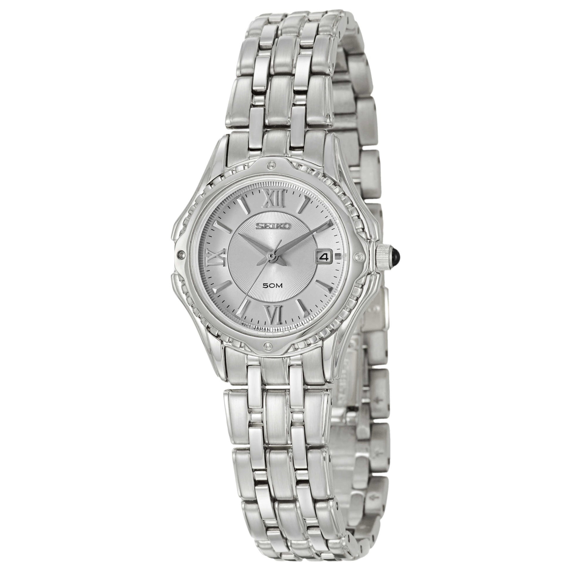 Front view of Seiko Le Grand Sport Women's Japanese Quartz (Battery-Powered) Watch SXDC35