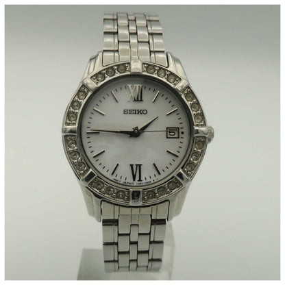 Front view of Seiko Dress Women's Quartz Watch SXDE49-PO