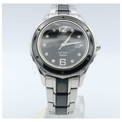 Front view of Seiko Coutura Women's Japanese Quartz (Battery-Powered) Watch SXDF01-PO