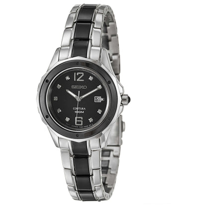 Front view of Seiko Coutura Women's Japanese Quartz (Battery-Powered) Watch SXDF01