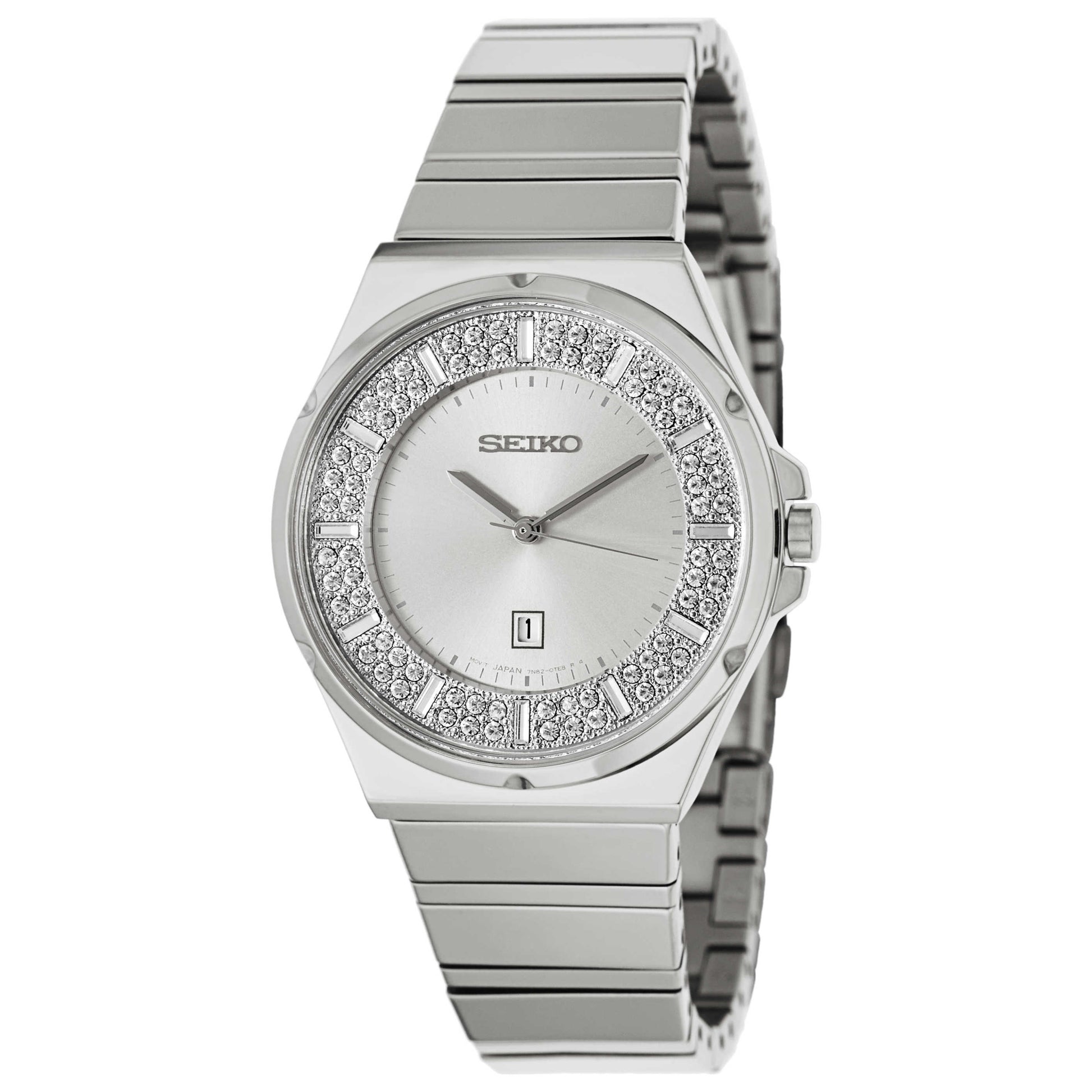 Front view of Seiko Core Women's Japanese Quartz (Battery-Powered) Watch SXDF71