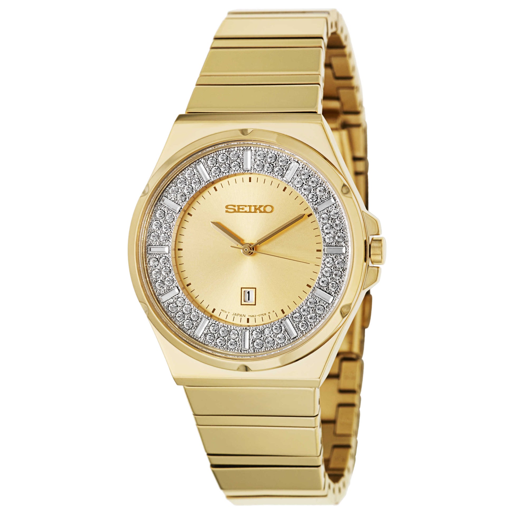 Front view of Seiko Core Women's Japanese Quartz (Battery-Powered) Watch SXDF72