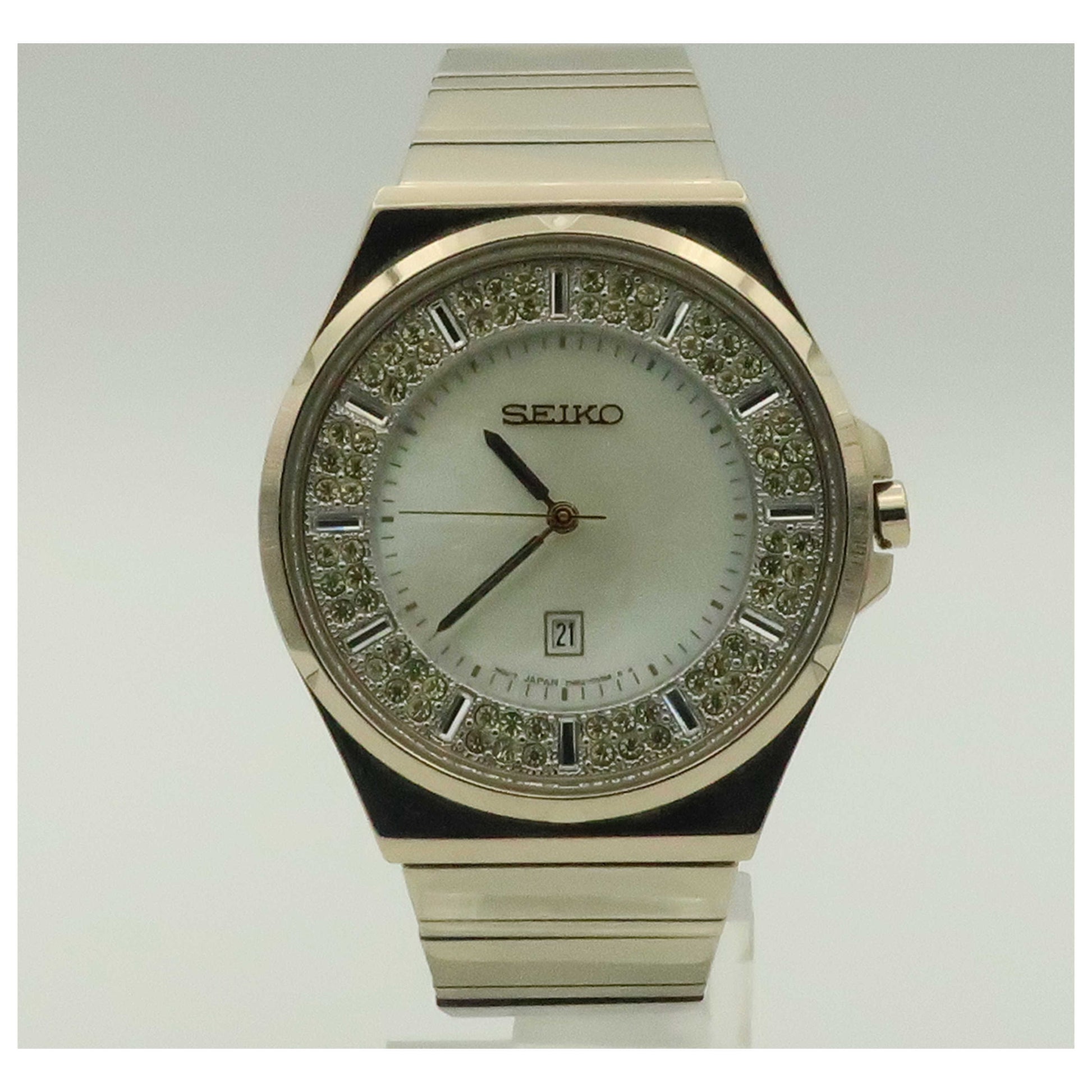 Front view of Seiko Core Women's Japanese Quartz (Battery-Powered) Watch SXDG14-PO