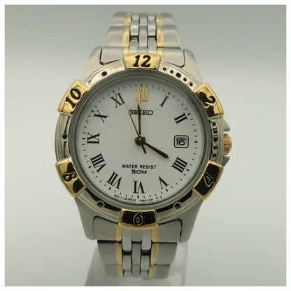 Front view of Seiko Sport Women's Watch SXE584-PO