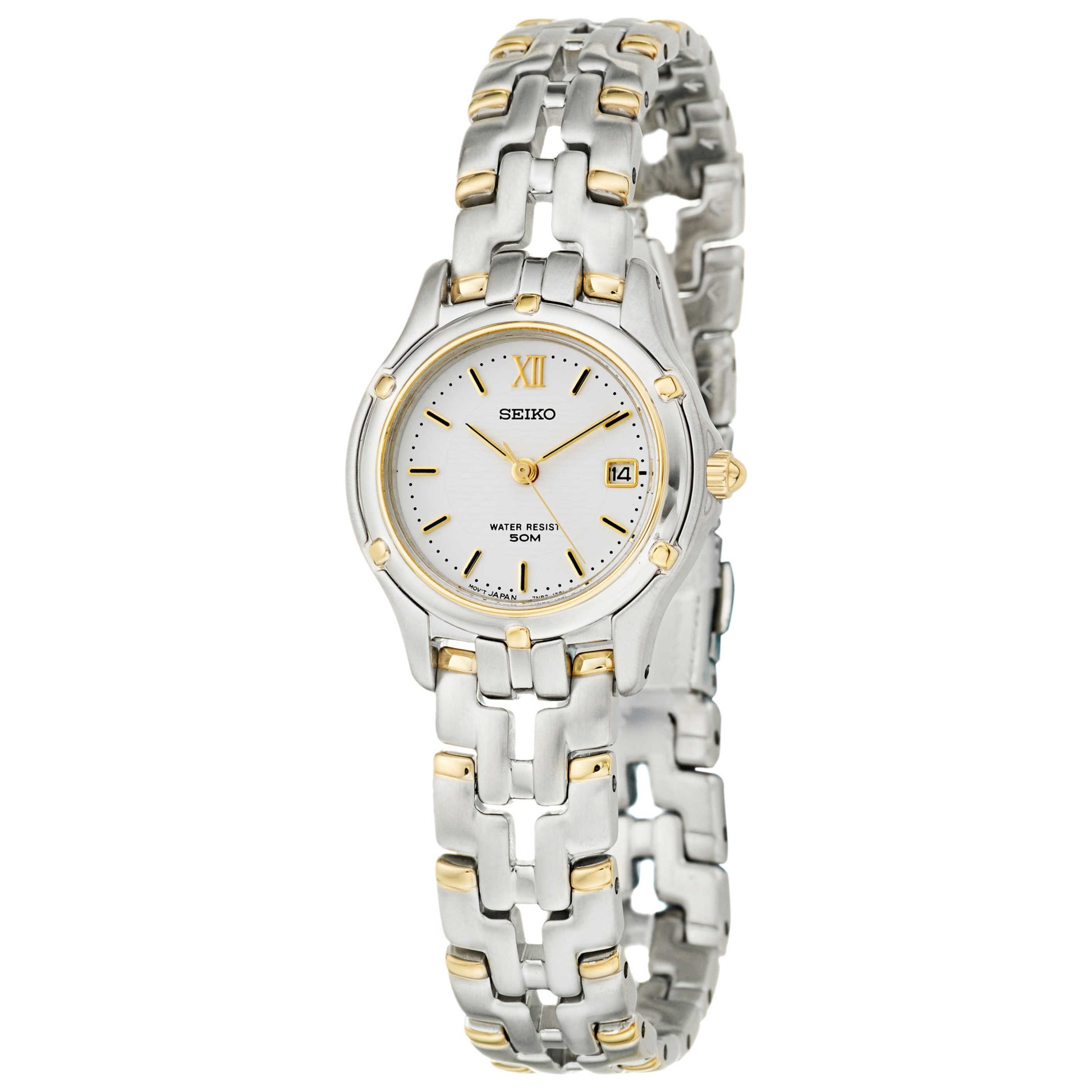 Front view of Seiko Le Grand Sport Women's Quartz Watch SXE586
