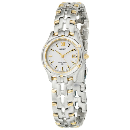 Front view of Seiko Le Grand Sport Women's Quartz Watch SXE586