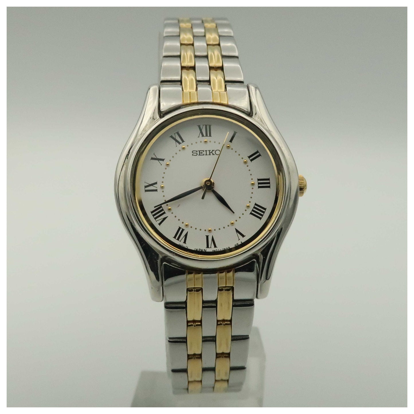 Front view of Seiko Bracelet Women's Quartz Watch SXGA85-PO