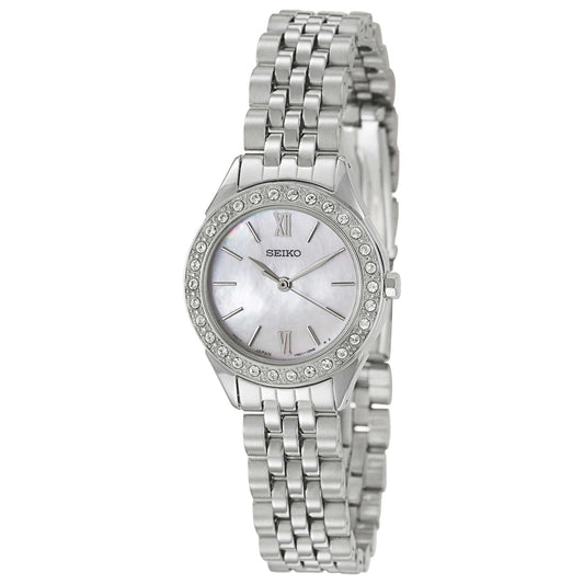 Front view of Seiko Dress Women's Japanese Quartz (Battery-Powered) Watch SXGP27P1