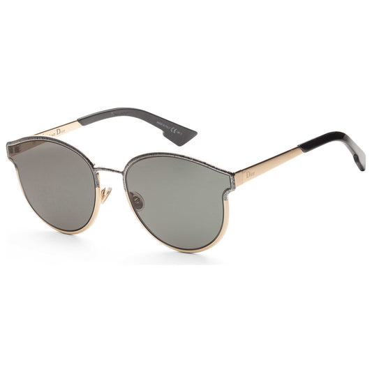 Front view of Christian Dior Symmetrics Women's Sunglasses SYMMETRICS-0GBY-2K