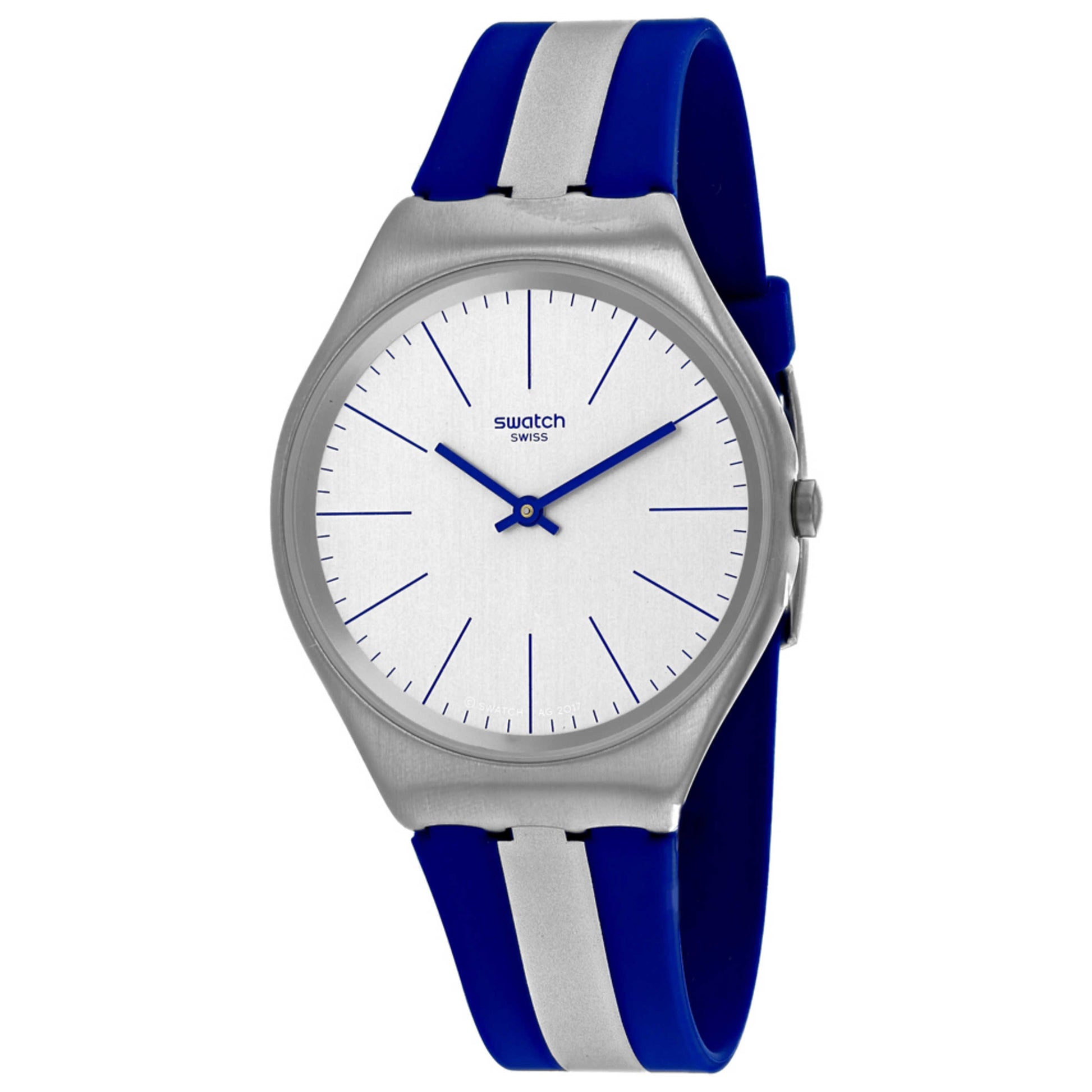 Front view of Swatch Skincarat Men's Quartz Watch SYXS107