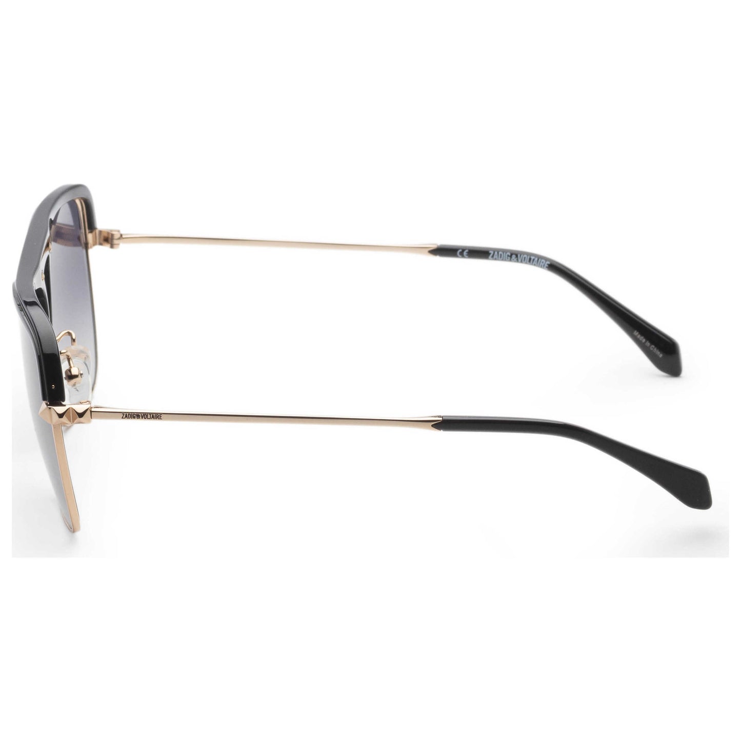 Left view of Zadig & Voltaire Men's Sunglasses SZV321-60300Y