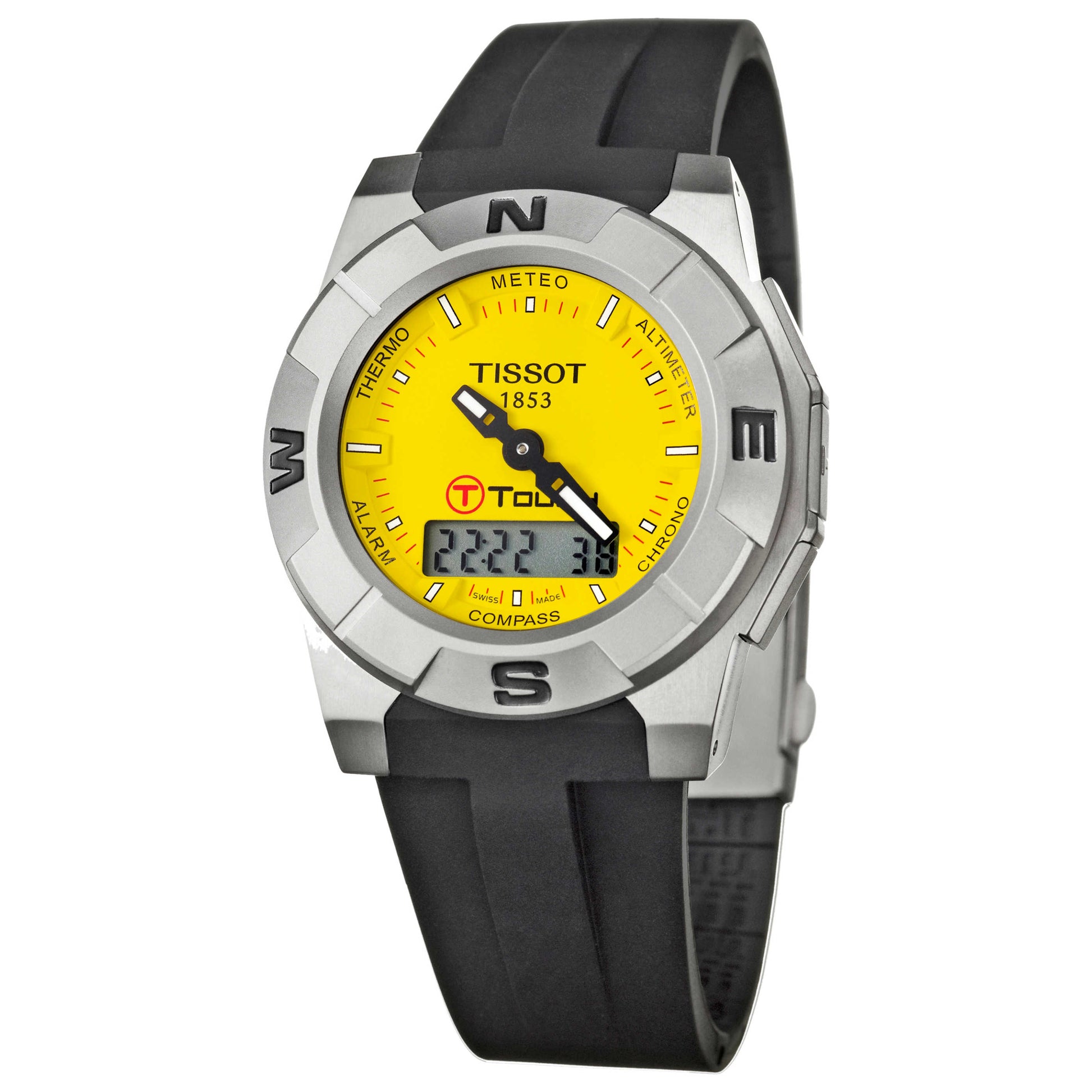 Front view of Tissot T-Touch Men's Quartz Watch T0015204736100
