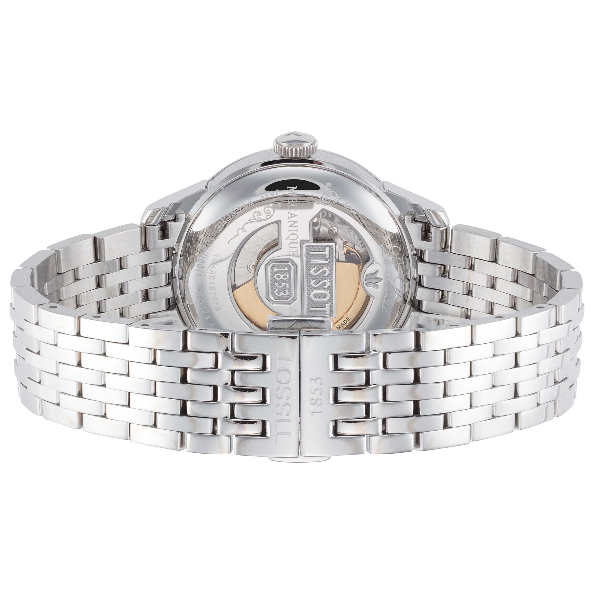 Back view of Tissot T-Classic Men's Automatic Watch T0064241126300