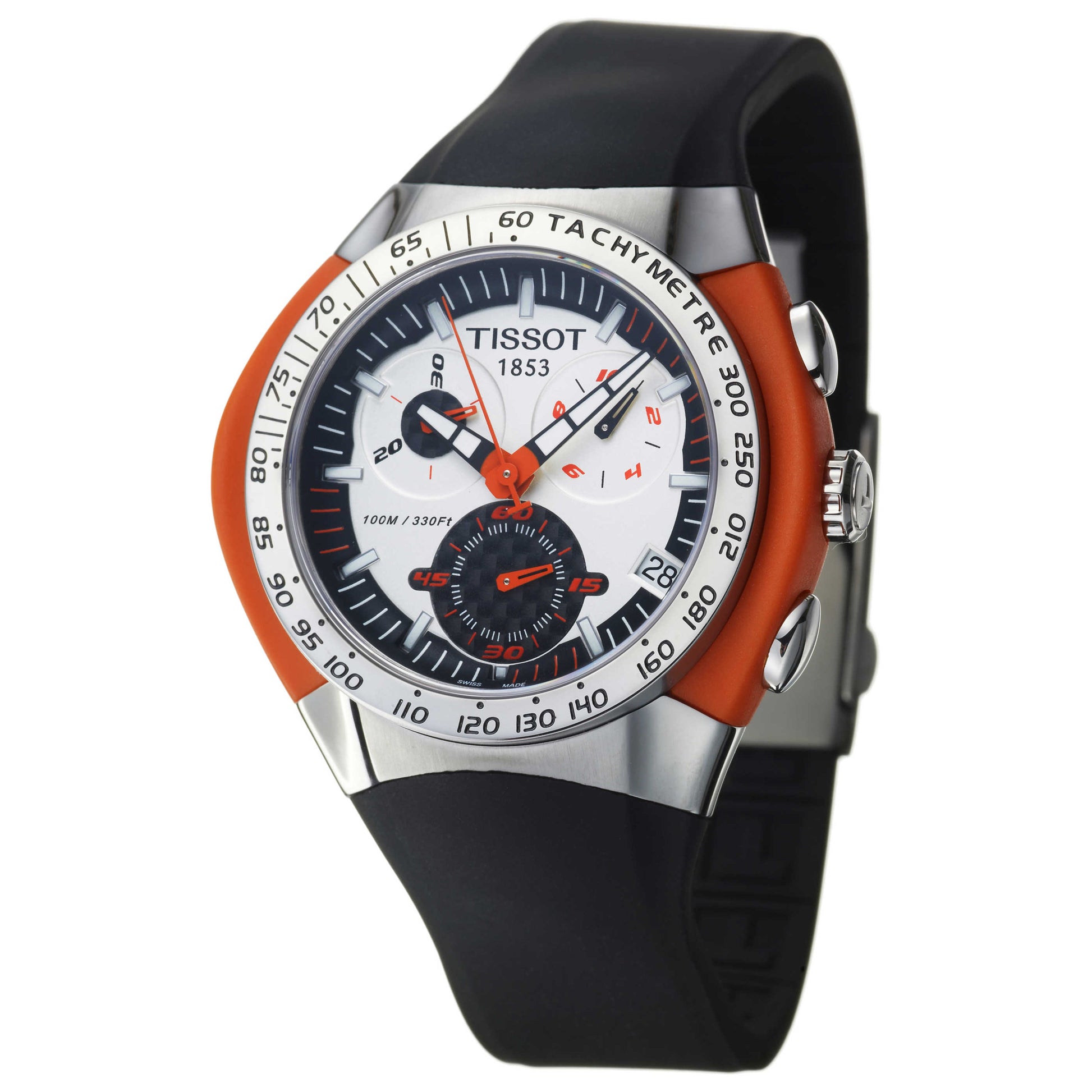Front view of Tissot T-Sport Men's Quartz Watch T0104171703102