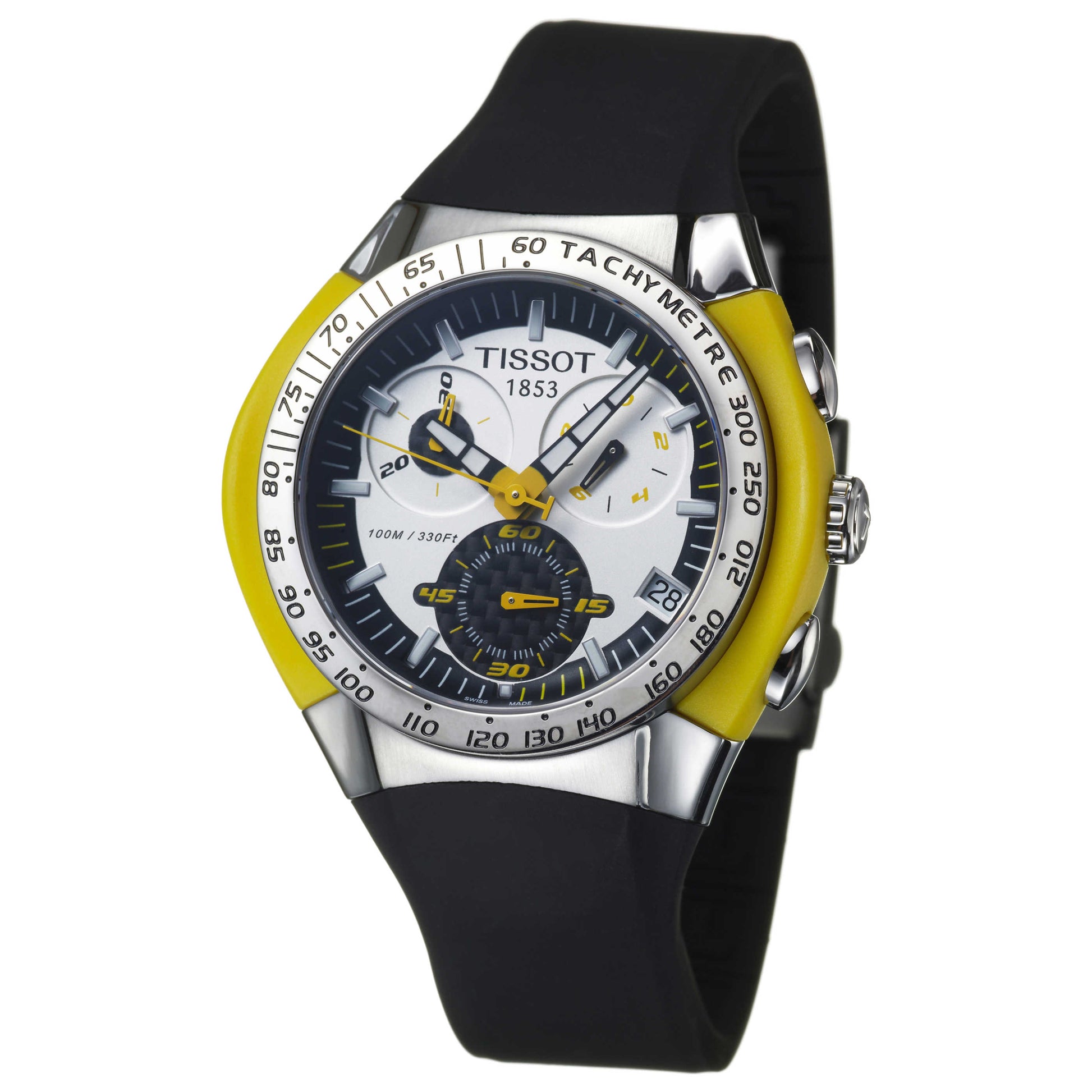 Front view of Tissot T-Sport Men's Swiss Quartz (Battery-Powered) Watch T0104171703103