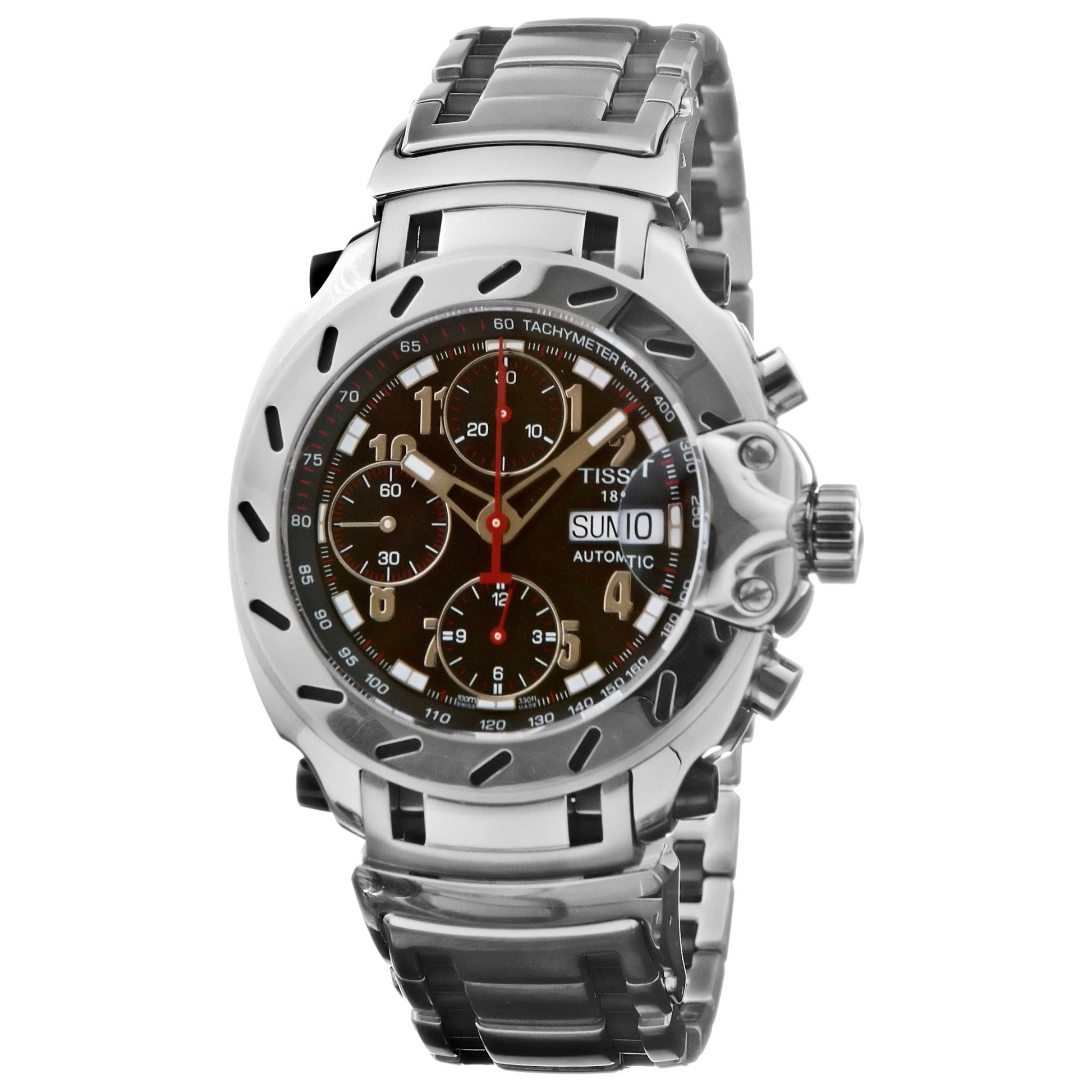 Front view of Tissot T-Sport Men's Automatic Watch T0114141205200