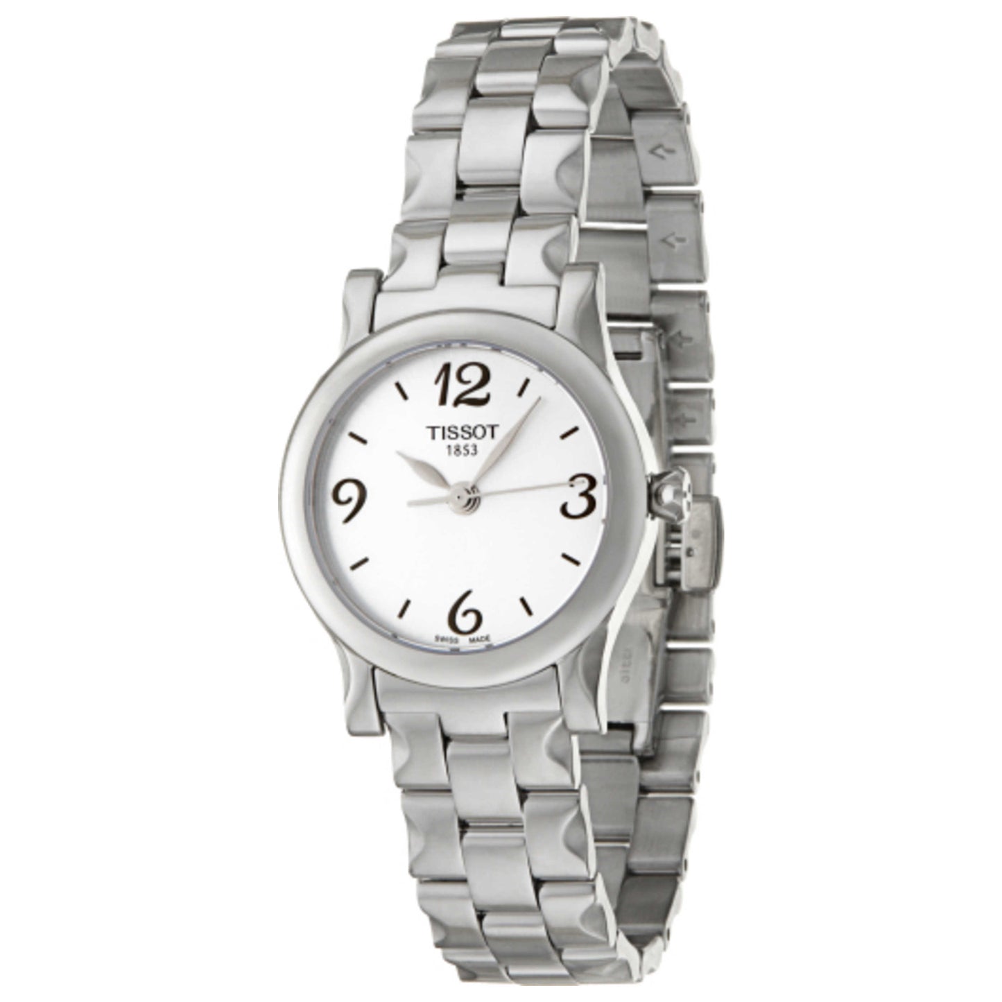 Front view of Tissot Stylis-T Women's Quartz Watch T0282101103700