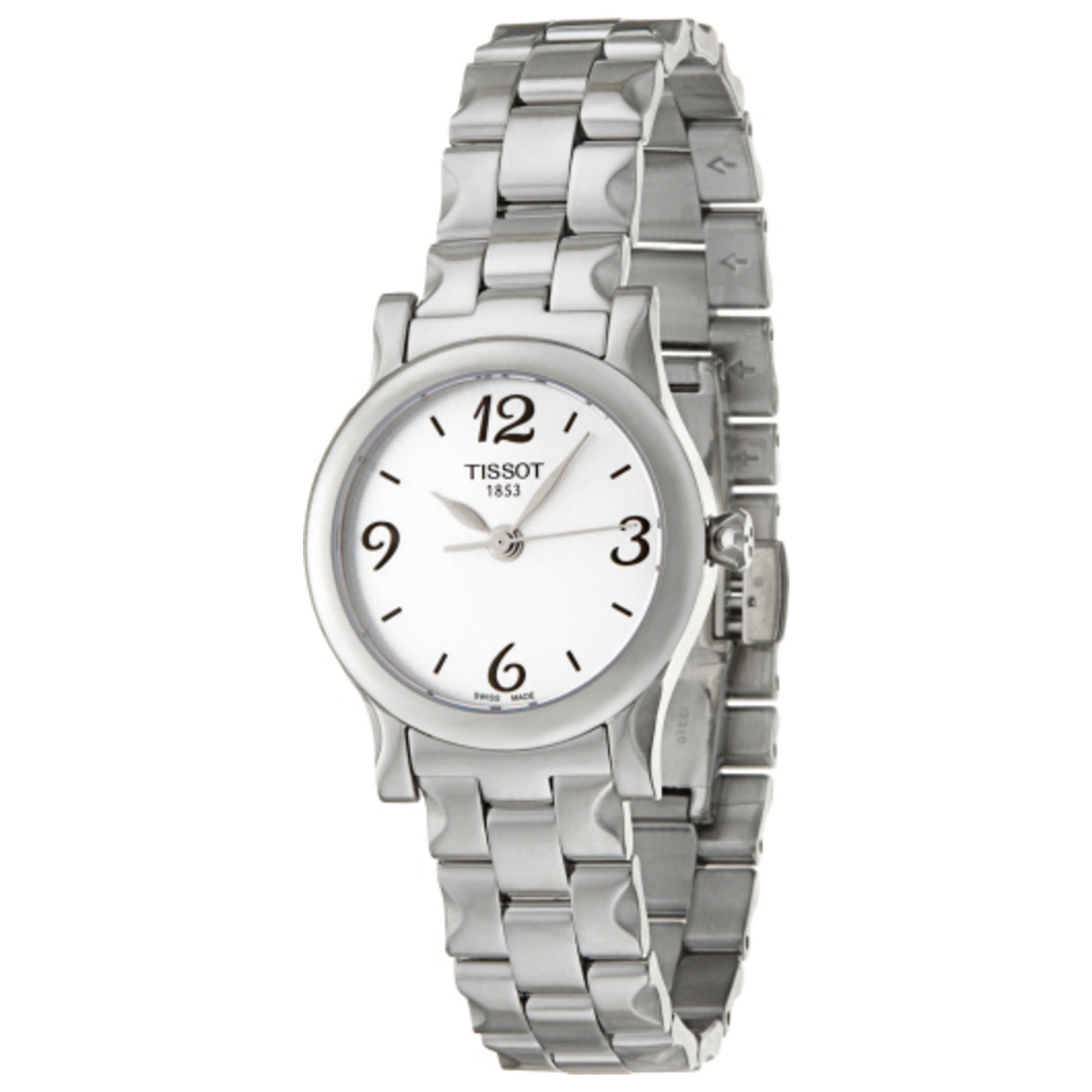 Front view of Tissot Stylis-T Women's Quartz Watch T0282101103700
