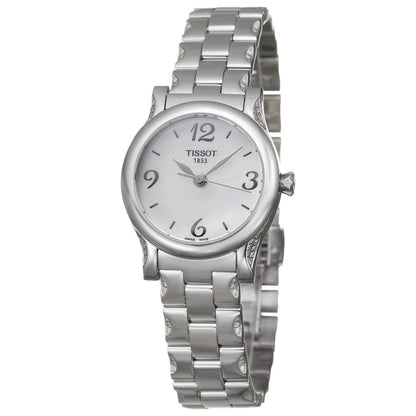 Front view of Tissot Stylis-T Women's Quartz Watch T0282101111701