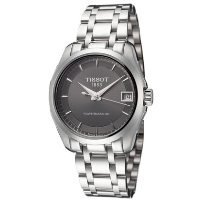Front view of Tissot Couturier Women's Automatic Watch T0352071106100