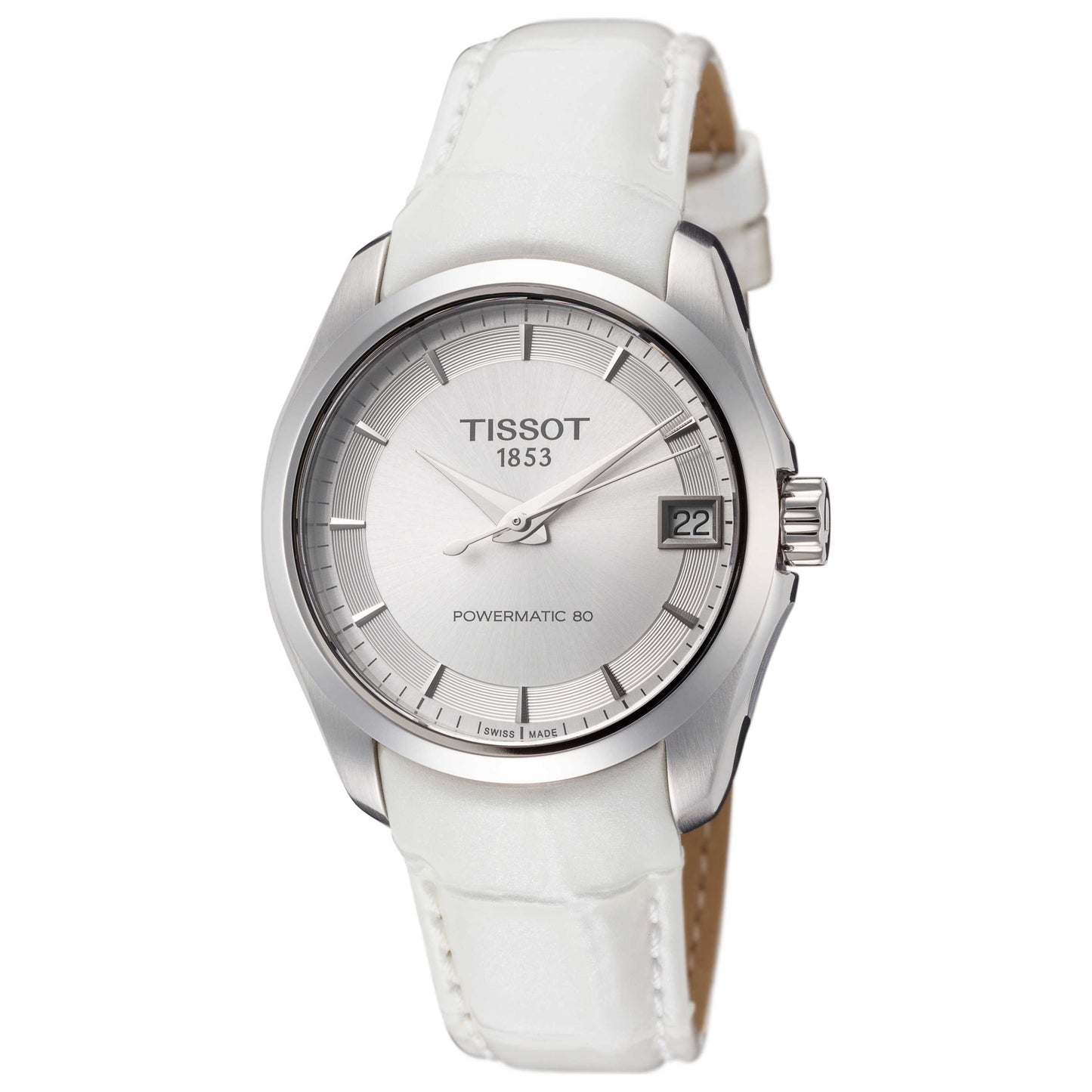 Front view of Tissot T-Classic Women's Automatic Watch T0352071603100