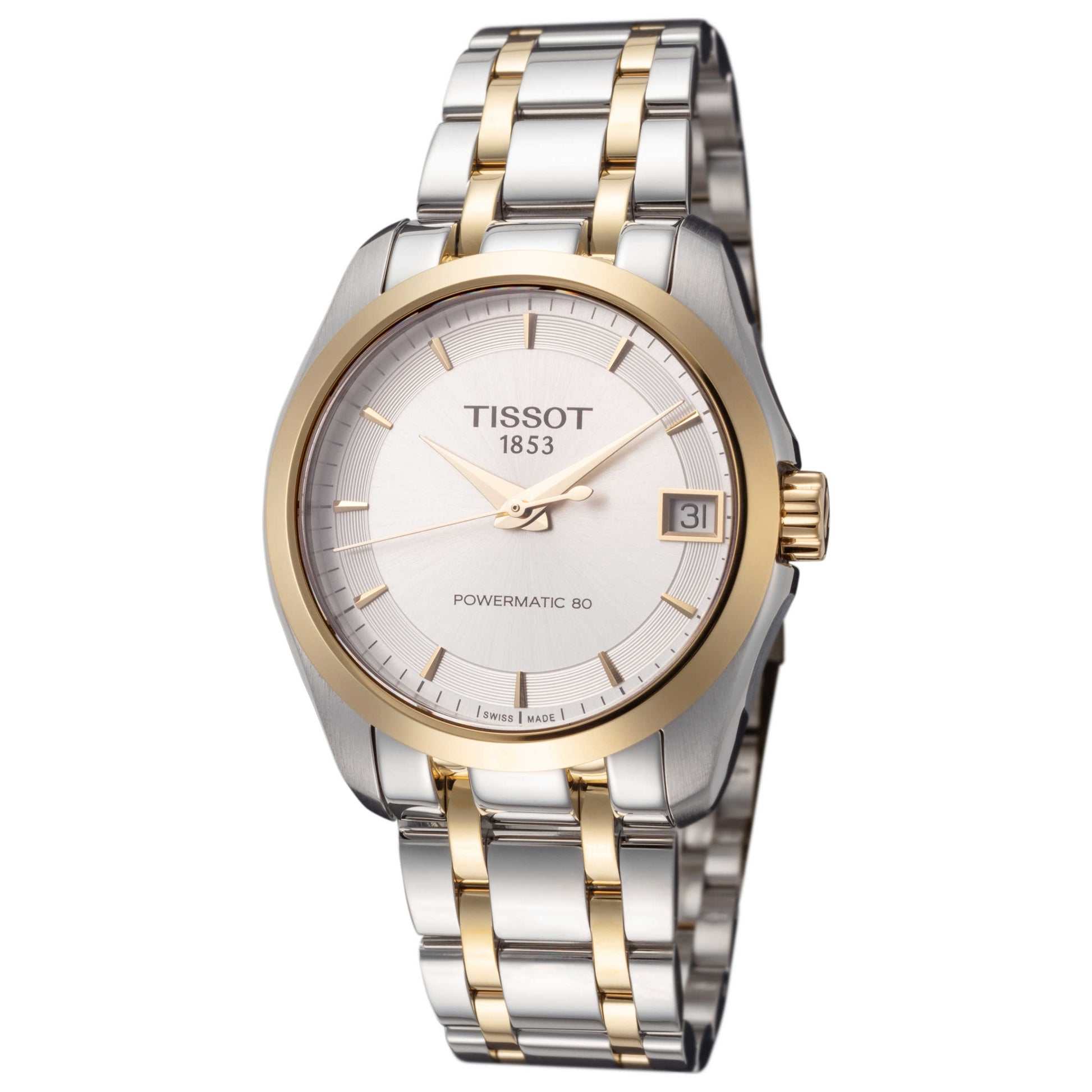 Front view of Tissot T-Classic Women's Automatic Watch T0352072203100