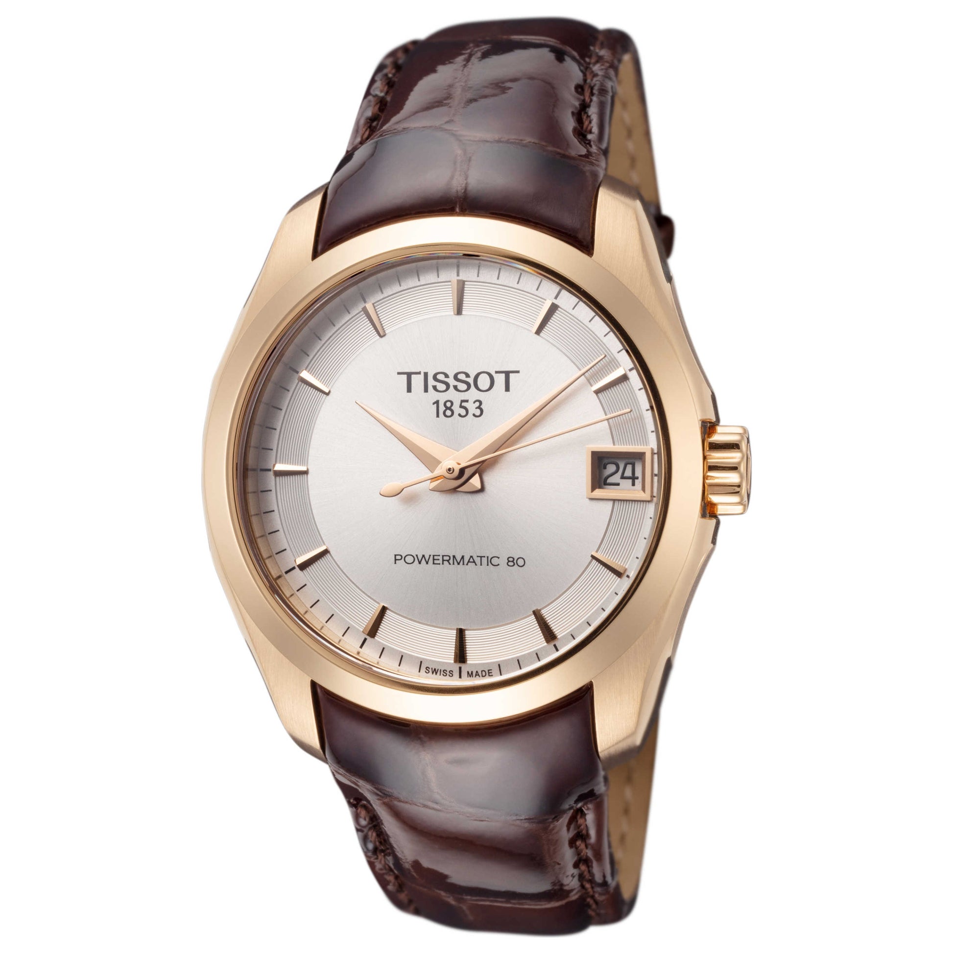 Front view of Tissot T-Classic Women's Automatic Watch T0352073603100
