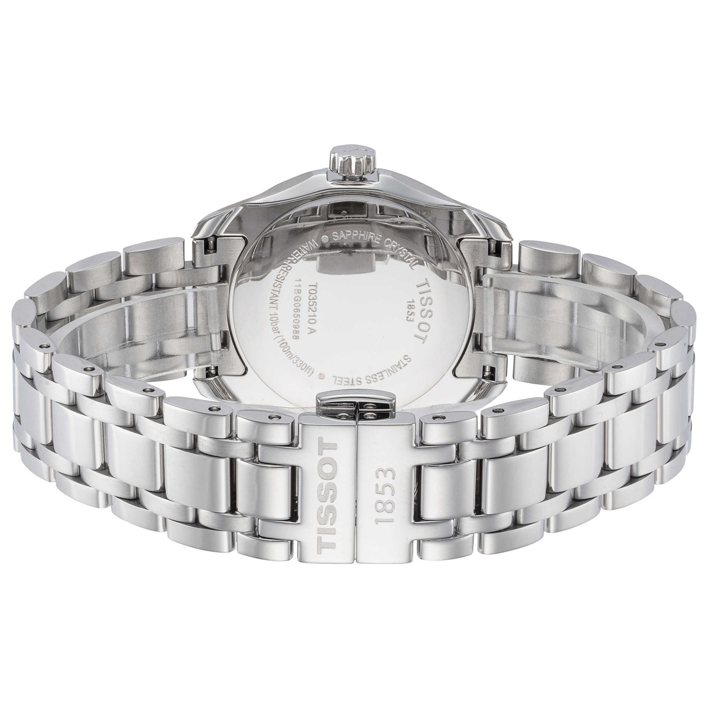 Back view of Tissot Courtier Women's Quartz Watch T0352106101100