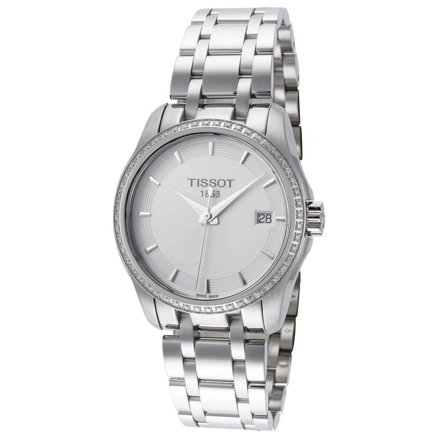 Front view of Tissot Courtier Women's Quartz Watch T0352106101100