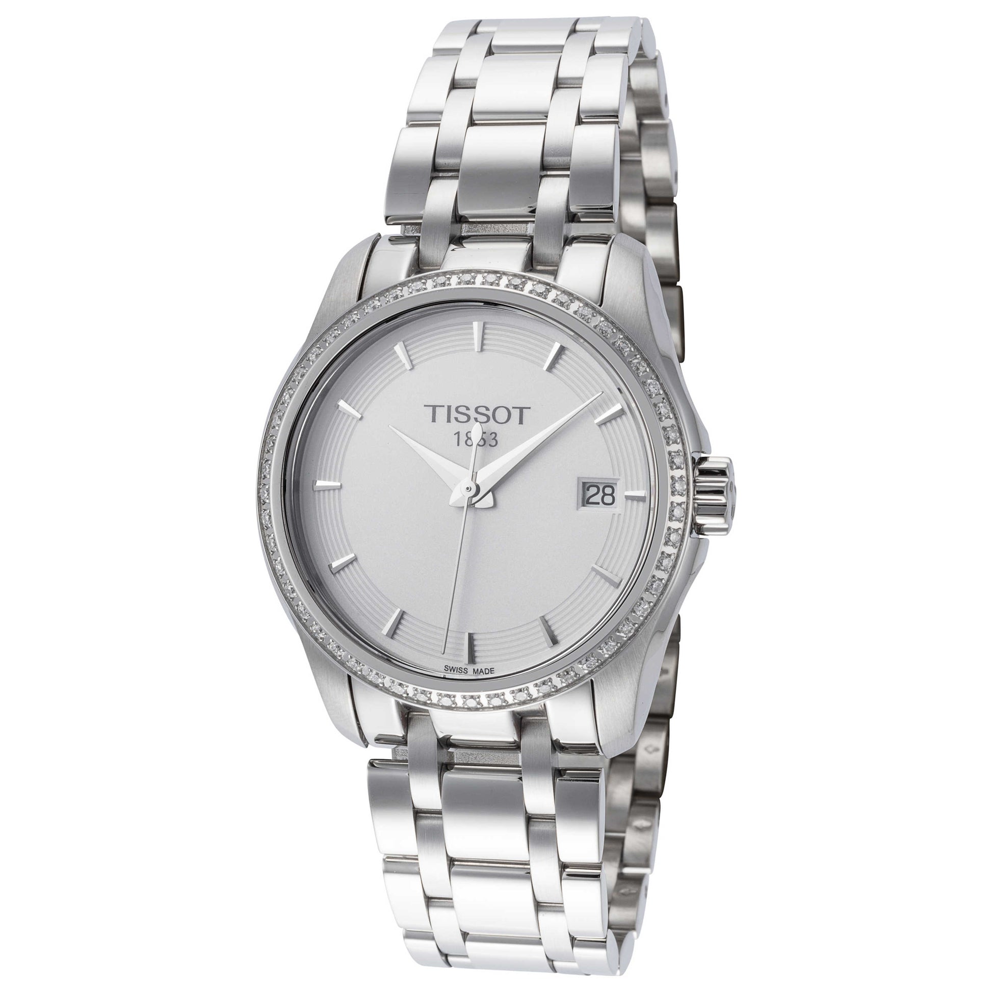 Front view of Tissot Courtier Women's Quartz Watch T0352106101100