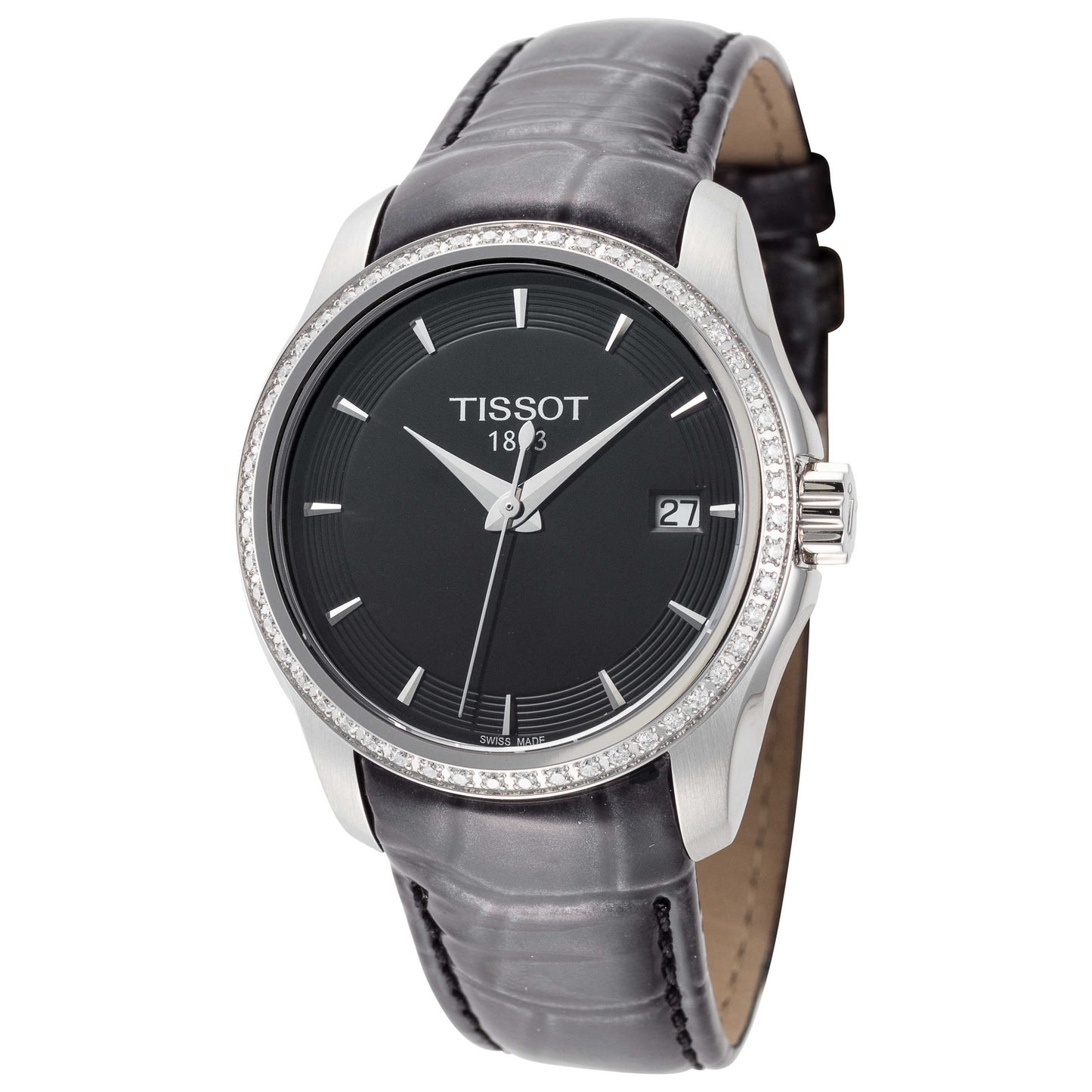Front view of Tissot Couturier Women's Quartz Watch T0352106605100